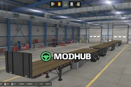 Мод Cargo Weight Limit+ & Heavy Trailer Connections+ v1.0 для ATS — 4
