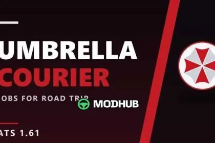 Роботи кур'єра Umbrella для Road Trip v1.0 для ATS