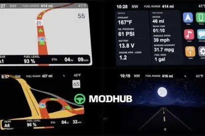 Приладова панель GPS для Ford Bronco 2024 (Road Trip: Ford) v1.0 для ATS