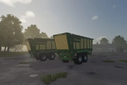 Ефективний Причіп Krone TX 460D Pack — 50 000 л для Швидкого Вивезення Січки — 2