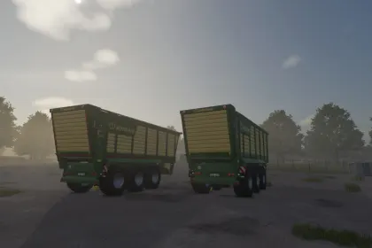 Ефективний Причіп Krone TX 460D Pack — 50 000 л для Швидкого Вивезення Січки — 3