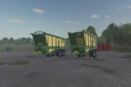 Ефективний Причіп Krone TX 460D Pack — 50 000 л для Швидкого Вивезення Січки — 4