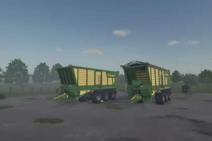 Ефективний Причіп Krone TX 460D Pack — 50 000 л для Швидкого Вивезення Січки — 5