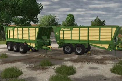 Ефективний Причеп Krone TX 460 D на 46 000 л для Farming Simulator 25 — 1