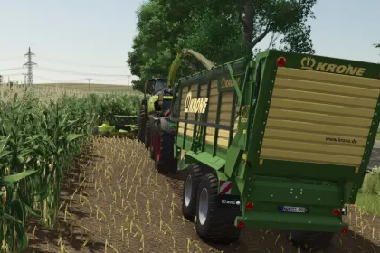 Ефективний Причеп Krone TX 460 D на 46 000 л для Farming Simulator 25 — 2