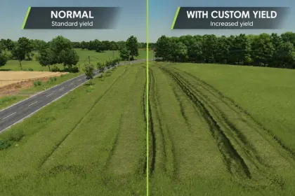 Мод Yield Manager для Farming Simulator 25