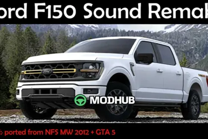 Звук Ford F150 Sound Remake v1.0 для ATS