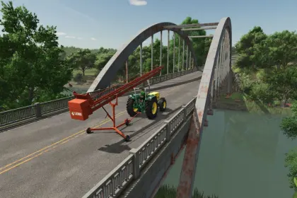 Efektywny Przenośnik Lizard Ravenna MD11 do Szybkiego Transportu Bel w FS25