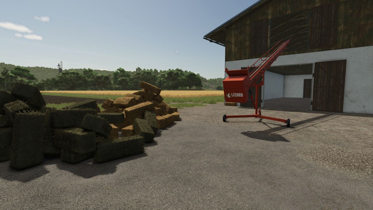 Efektywny Przenośnik Lizard Ravenna MD11 do Szybkiego Transportu Bel w FS25