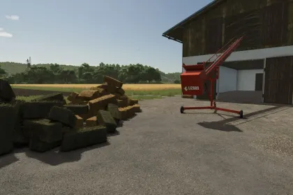 Efektywny Przenośnik Lizard Ravenna MD11 do Szybkiego Transportu Bel w FS25 — 2