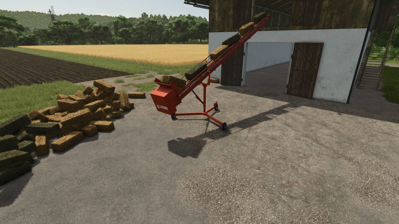 Efektywny Przenośnik Lizard Ravenna MD11 do Szybkiego Transportu Bel w FS25