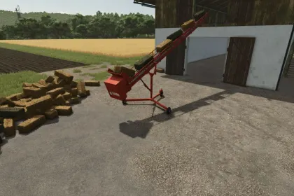 Efektywny Przenośnik Lizard Ravenna MD11 do Szybkiego Transportu Bel w FS25 — 3