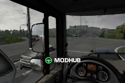 Мод дощу Yet Another Rain Mod + Addons Pack v3.0 для ETS2 — 3