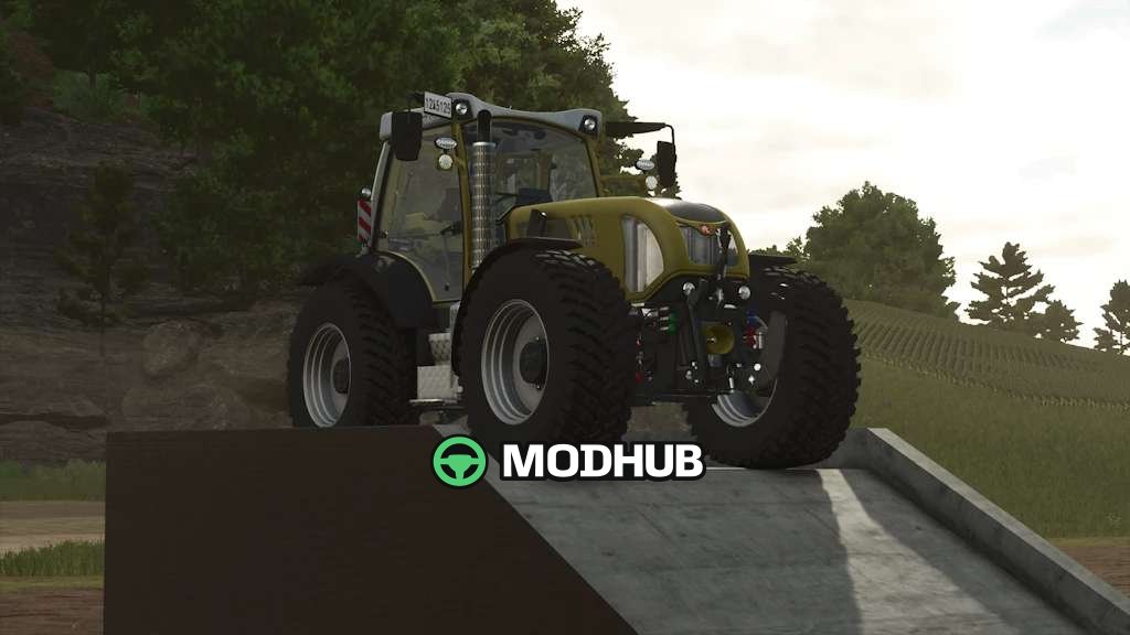 Трактор Rigitrac SKH 150 Rust Edition v1.6 для FS25