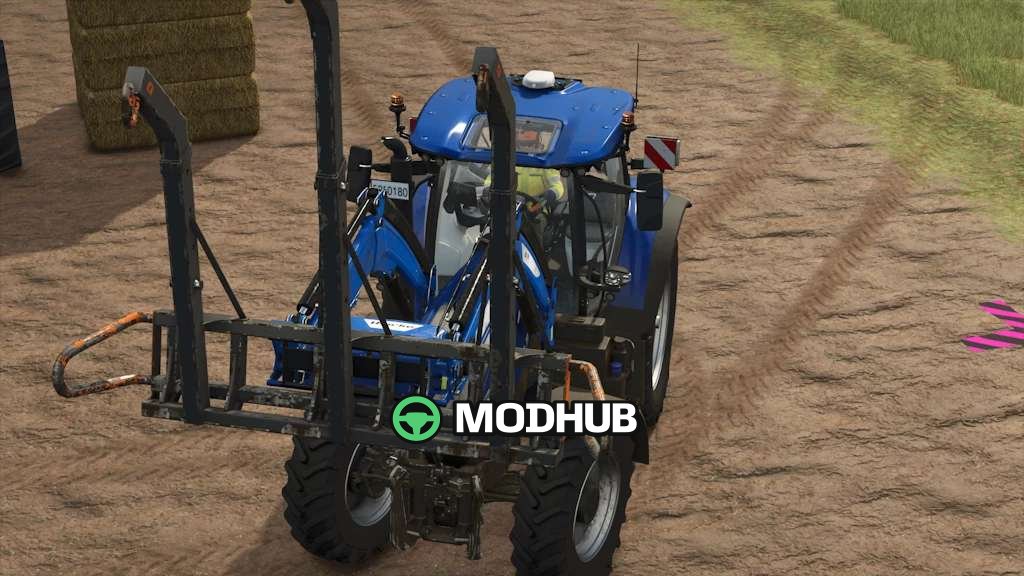 Навантажувач Quicke Big Bag Handler Rust Edition v1.6 для FS25