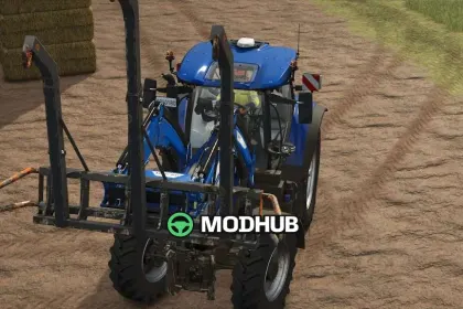 Навантажувач Quicke Big Bag Handler Rust Edition v1.6 для FS25 — 3