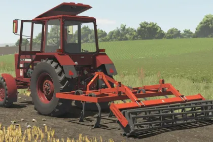 Ефективний Культиватор Lizard Cultivator 2.8m — Швидкий Обробіток Ґрунту у FS25 — 2