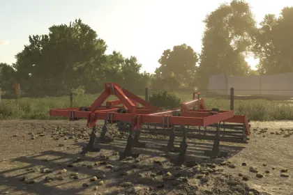 Ефективний Культиватор Lizard Cultivator 2.8m — Швидкий Обробіток Ґрунту у FS25 — 3