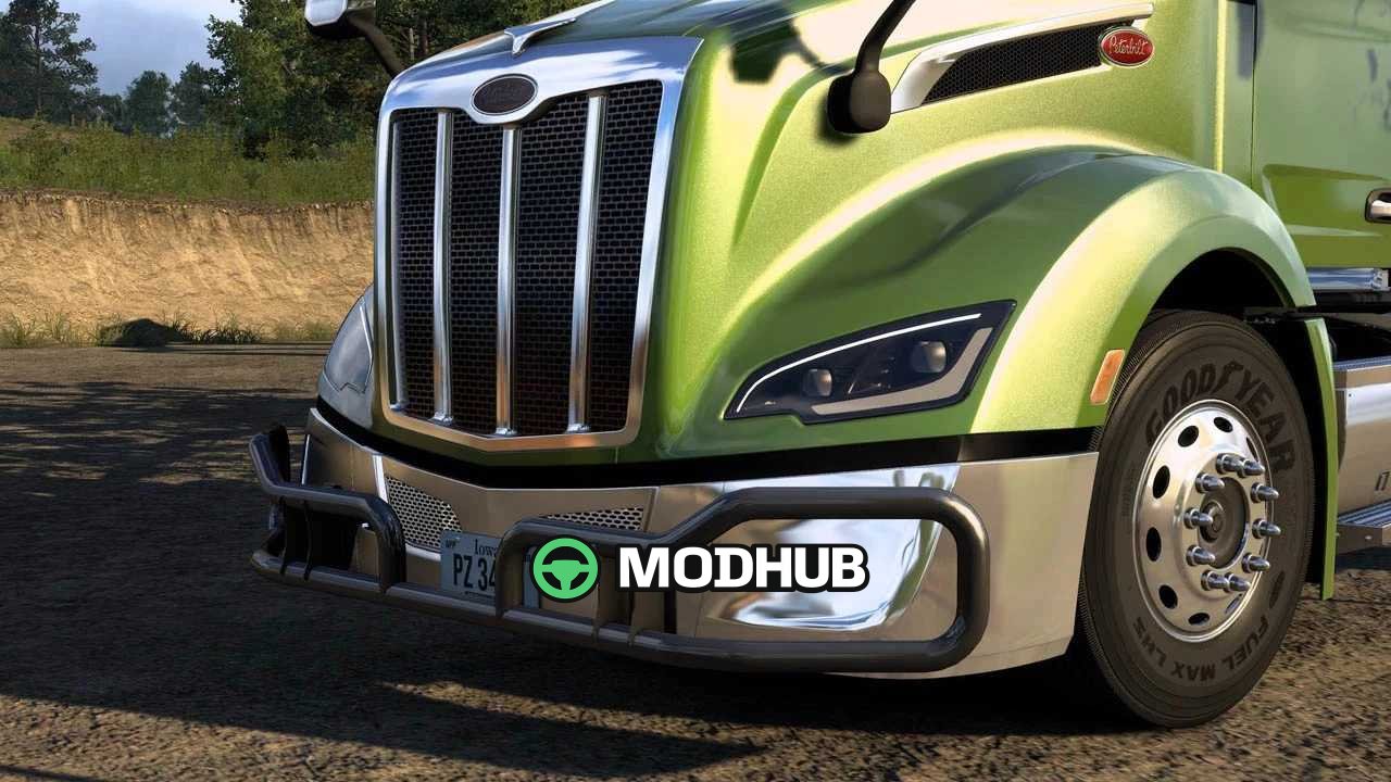 Вантажівка Pete 579 NG v2.9 для ATS