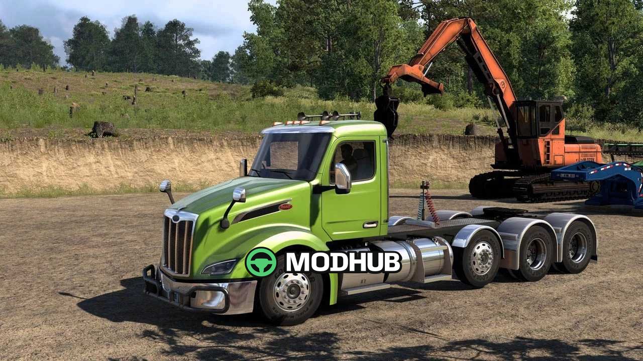 Вантажівка Pete 579 NG v2.9 для ATS