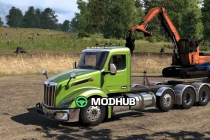 Вантажівка Pete 579 NG v2.9 для ATS — 4