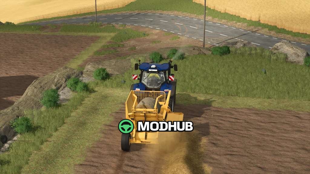Розкидач соломи Vermeer BPX 9010 Rust Edition для FS25