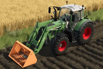 Effektiver Hauer RK Basket und Steinsammler — Schaufel und Steinsammler 2-in-1 für Farming Simulator 25