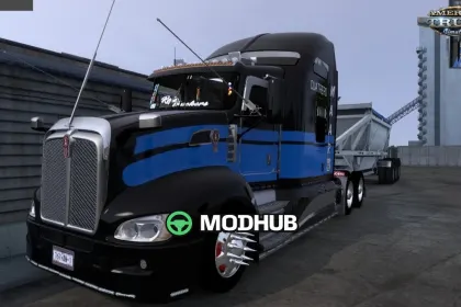 Вантажівка Kenworth T660 Custom Mexa v1.5 для ATS