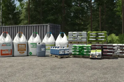 Finnish Big Bags And Pallets — Efficient Big Bags and Pallets for FS25 — 1