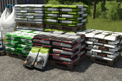 Фінський Пак Finnish Big Bags And Pallets — Ефективні Біг-Беги та Піддони для FS25
