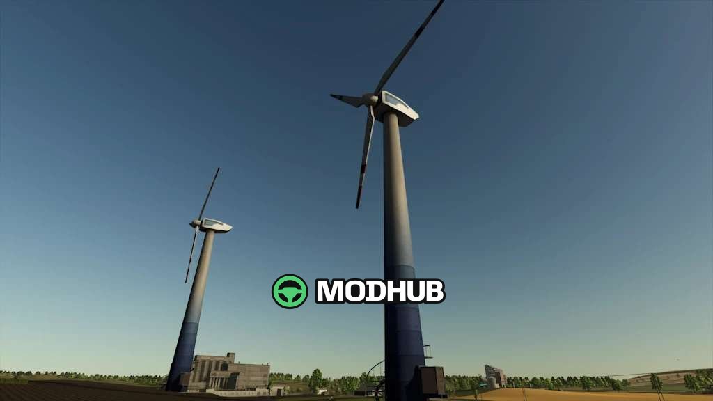 Велика вітрова турбіна v2.0 для FS25