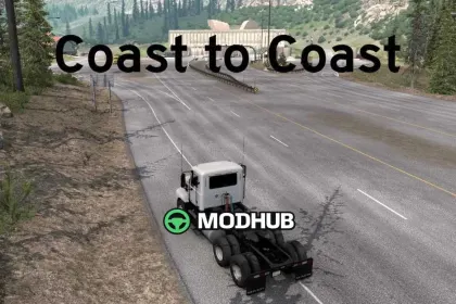 Карта Coast to Coast v2.24.61.1 для ATS