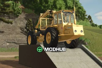 Форвардер Volvo SM 462 Rust Edition для FS25 — 2