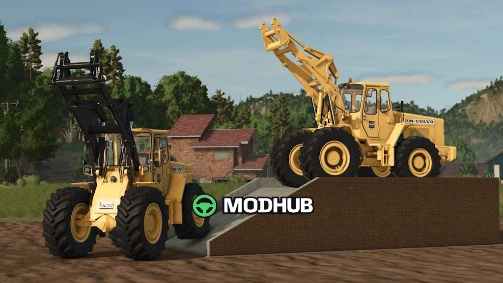 Навантажувач Volvo LM 845 Rust Edition для FS25