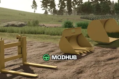 Навантажувальний інструмент Volvo для FS25 — 3