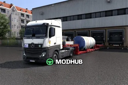 Вантажівка Mercedes-Benz Actros MP5 2019-2023 для ETS2