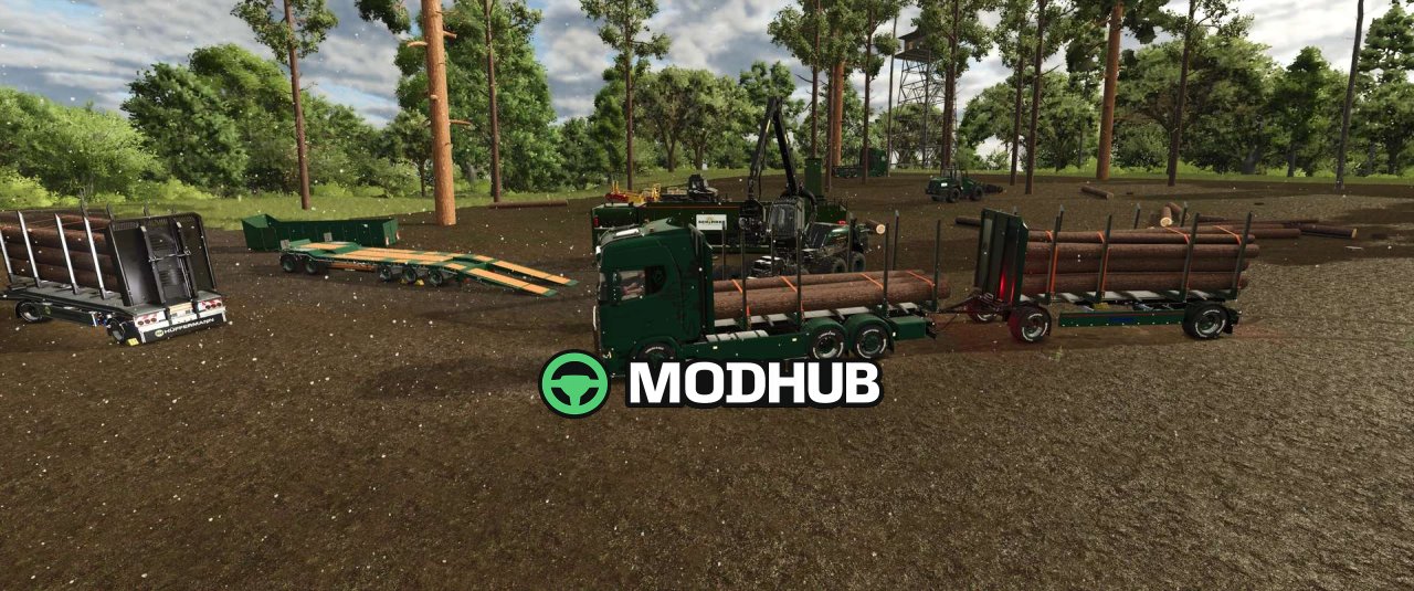 Пак транспорту Ap0lLos Scania v1.0.0.1 для FS25