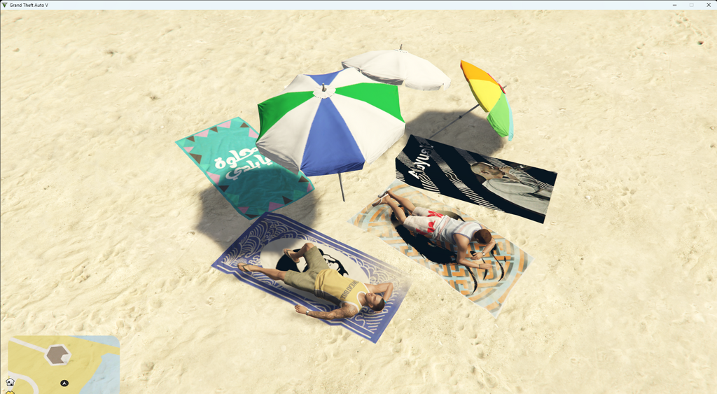 Пляж Watermelon Beach (арабський пляж, єгипетський вайб) для GTA 5 — 4