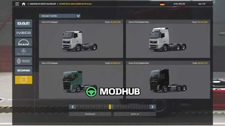 Вантажівки Ownable All Old Trucks – Dealer Unlock (1.61+) для ETS2