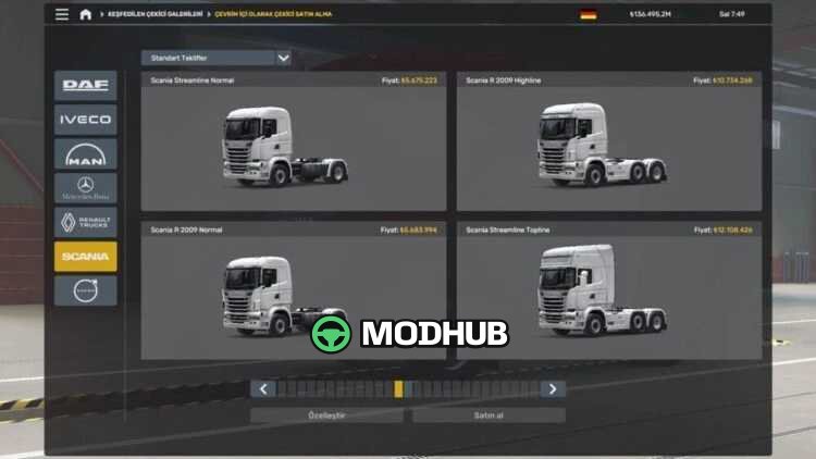 Вантажівки Ownable All Old Trucks – Dealer Unlock (1.61+) для ETS2
