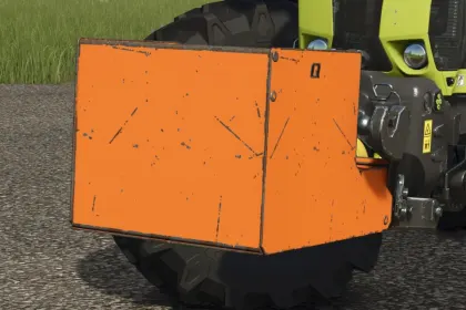 Балансувальний ящик Quicke Ballast Box 800 Rust Edition для Farming Simulator 25
