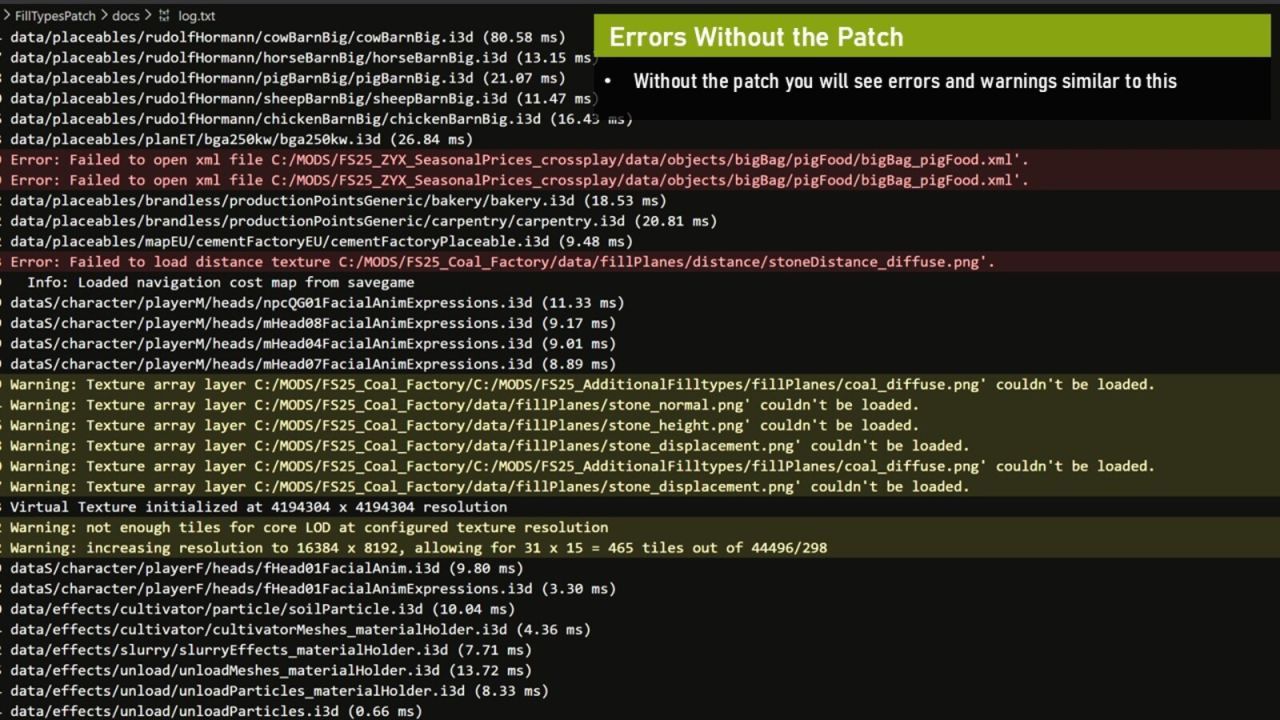 Ефективний FillType Conflict Resolver для Farming Simulator 25 — Виправлення Конфліктів FillType