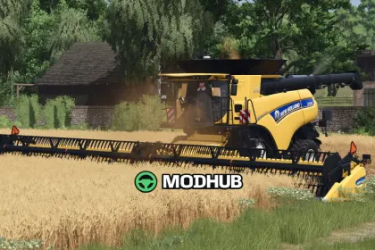 Комбайн New Holland CR10 Pack Revised V1.8 для FS25
