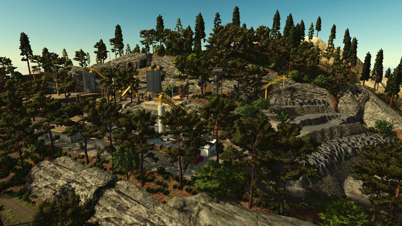 AgroForests (Silverrun) Large Forest Map for Farming Simulator 25 — Production, Ore, and Logistics