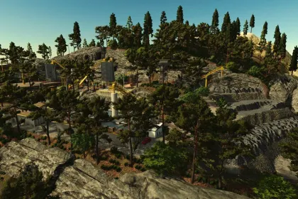 Масштабна Лісова Карта AgroForests (Silverrun) для Farming Simulator 25 — Виробництва, Руди та Логістика