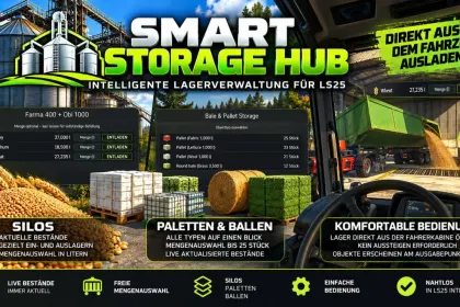 Smart Storage Hub для Farming Simulator 25 — 6