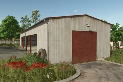 Efficient Lizard Vehicle Shelters — Spacious Drive-Through Sheds for Equipment in FS25 — 4