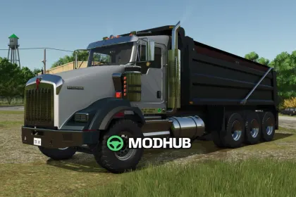 Вантажівка Kenworth T800 Dumper для FS25