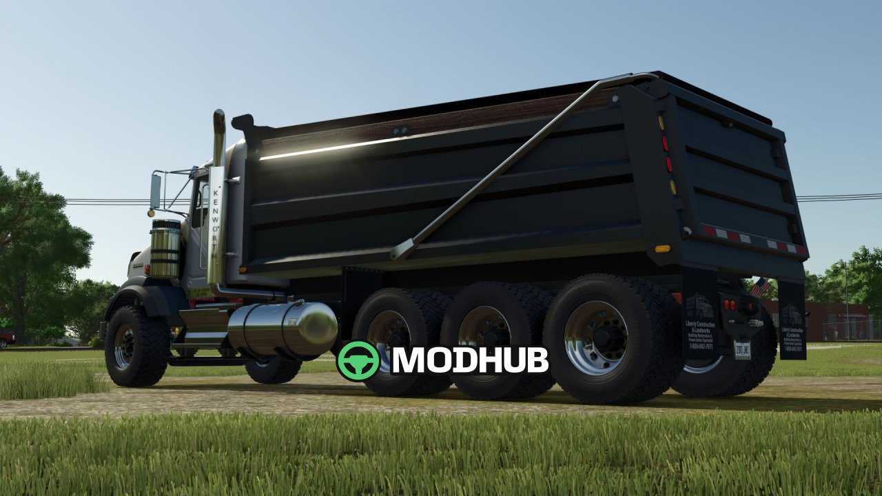Вантажівка Kenworth T800 Dumper для FS25