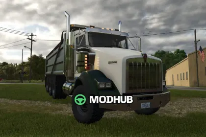Вантажівка Kenworth T800 Dumper для FS25 — 3